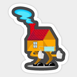 Stay At Home Sticker